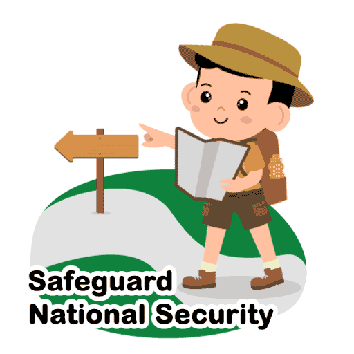 keep going safeguard national security